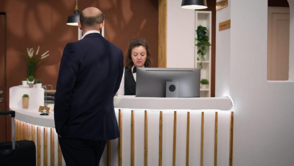 Recepção de sala comercial em Caxias do Sul